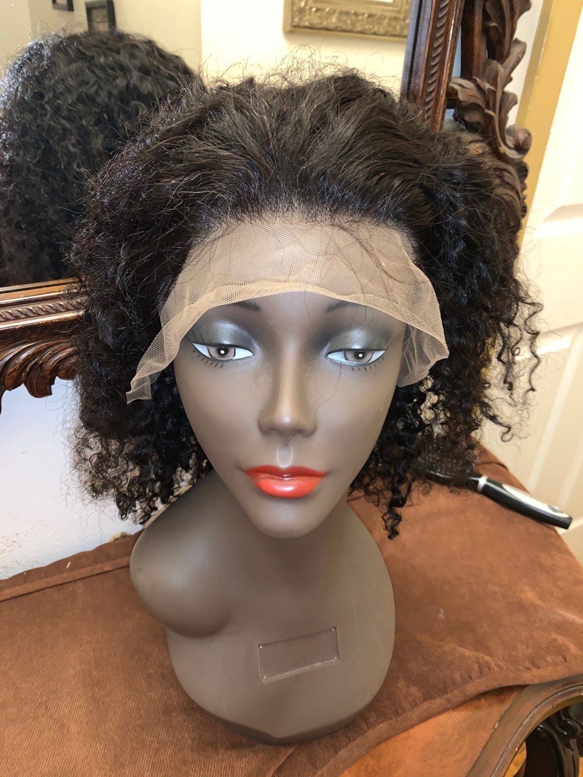 Sale-Kinky Curly Lace Wig