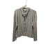 NWT Calme by Jonny Was grey hachi mock neck pullover, womens size S, MSRP 138