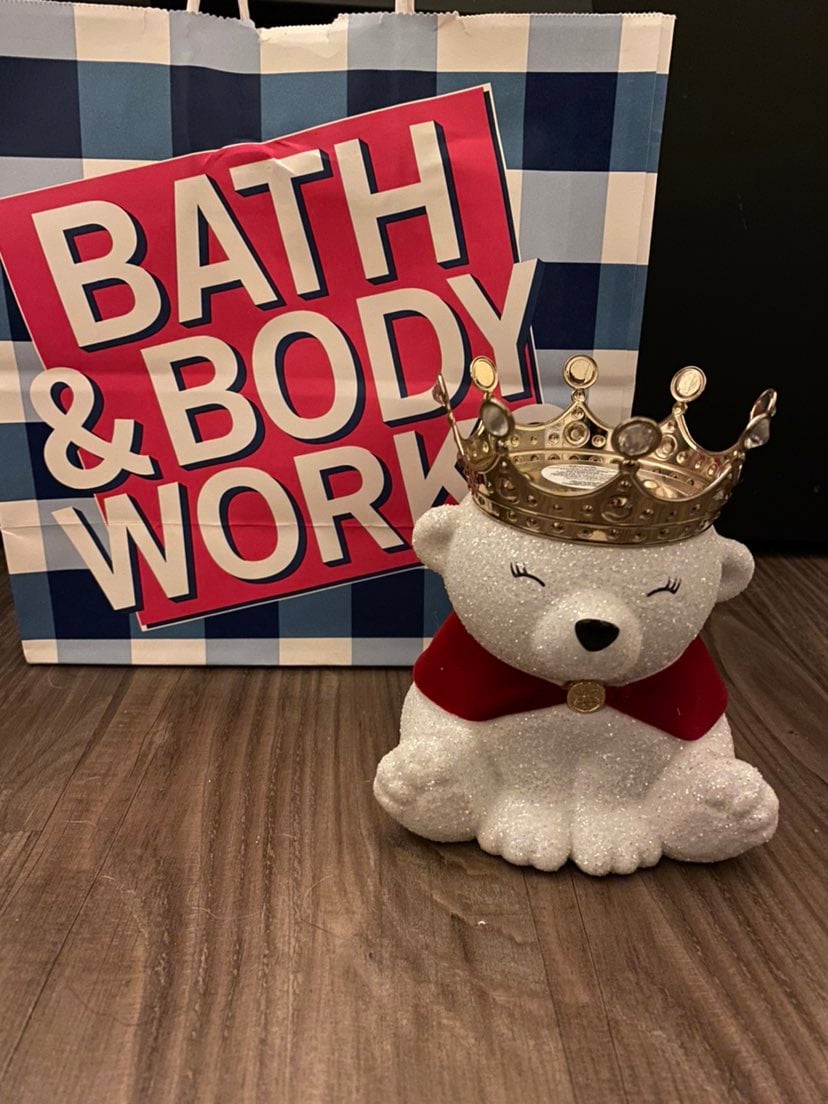 Bath and Body Works candle holder