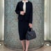 Demi-Luxe BEAMS / Tweed Jacket Skirt Set