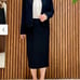 Demi-Luxe BEAMS / Tweed Jacket Skirt Set