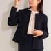 Demi-Luxe BEAMS / Tweed Jacket Skirt Set