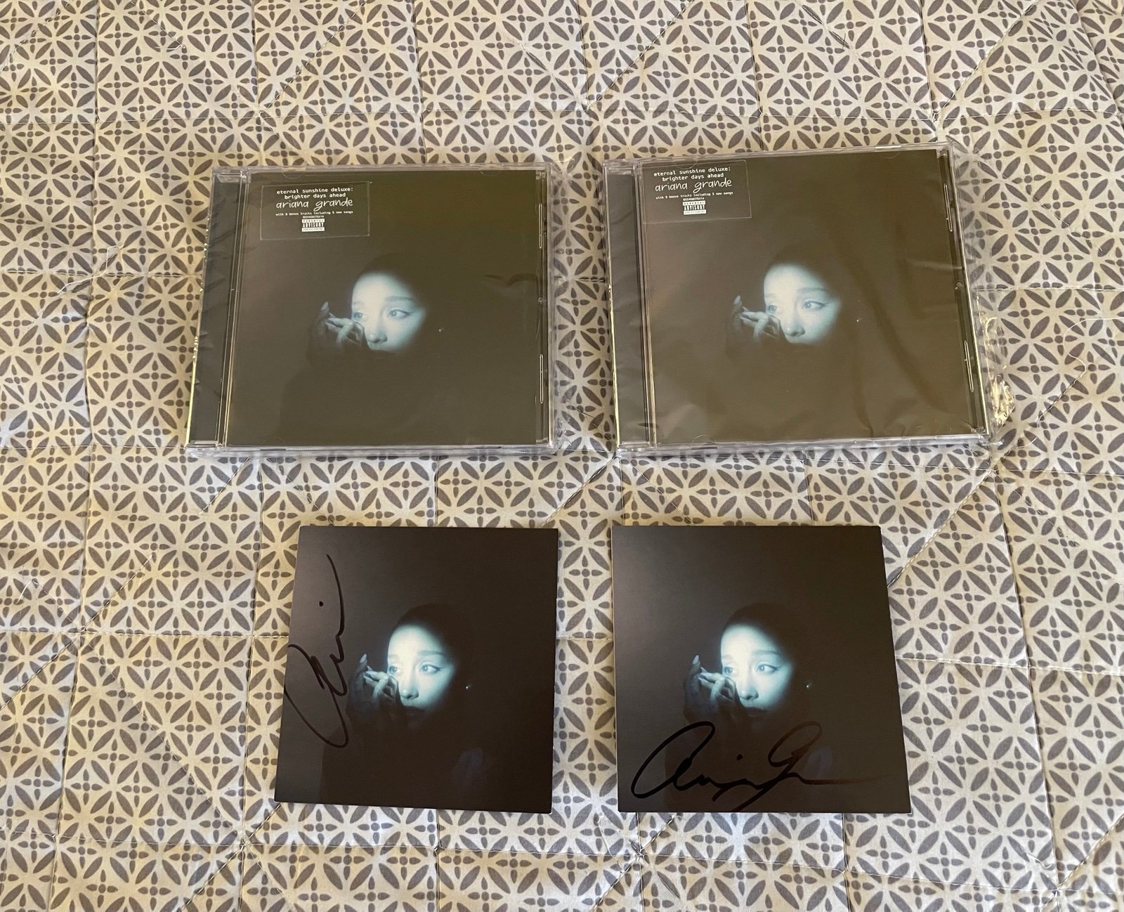 Signed Eternal Sunshine Deluxe: Brighter Days Ahead Cds