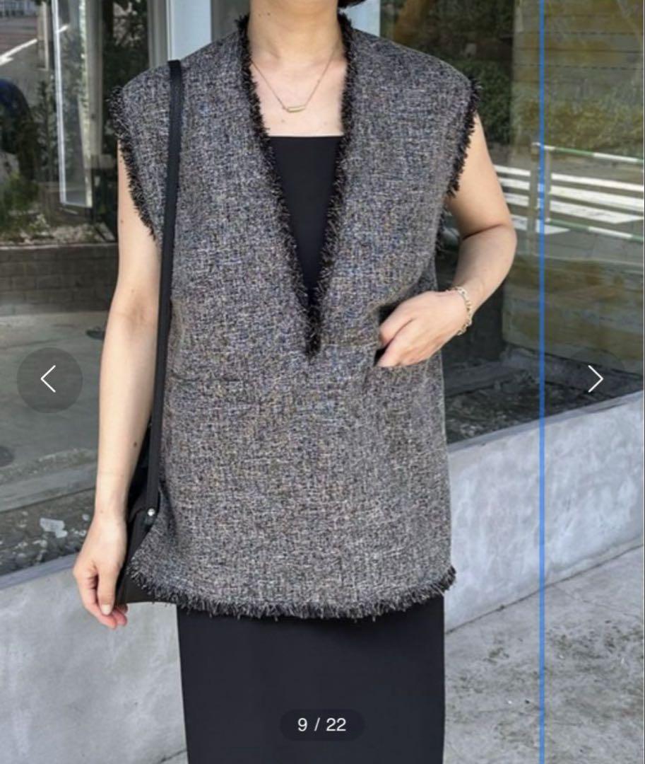 COLLAGE GALLARDAGALANTE Tweed Vest
