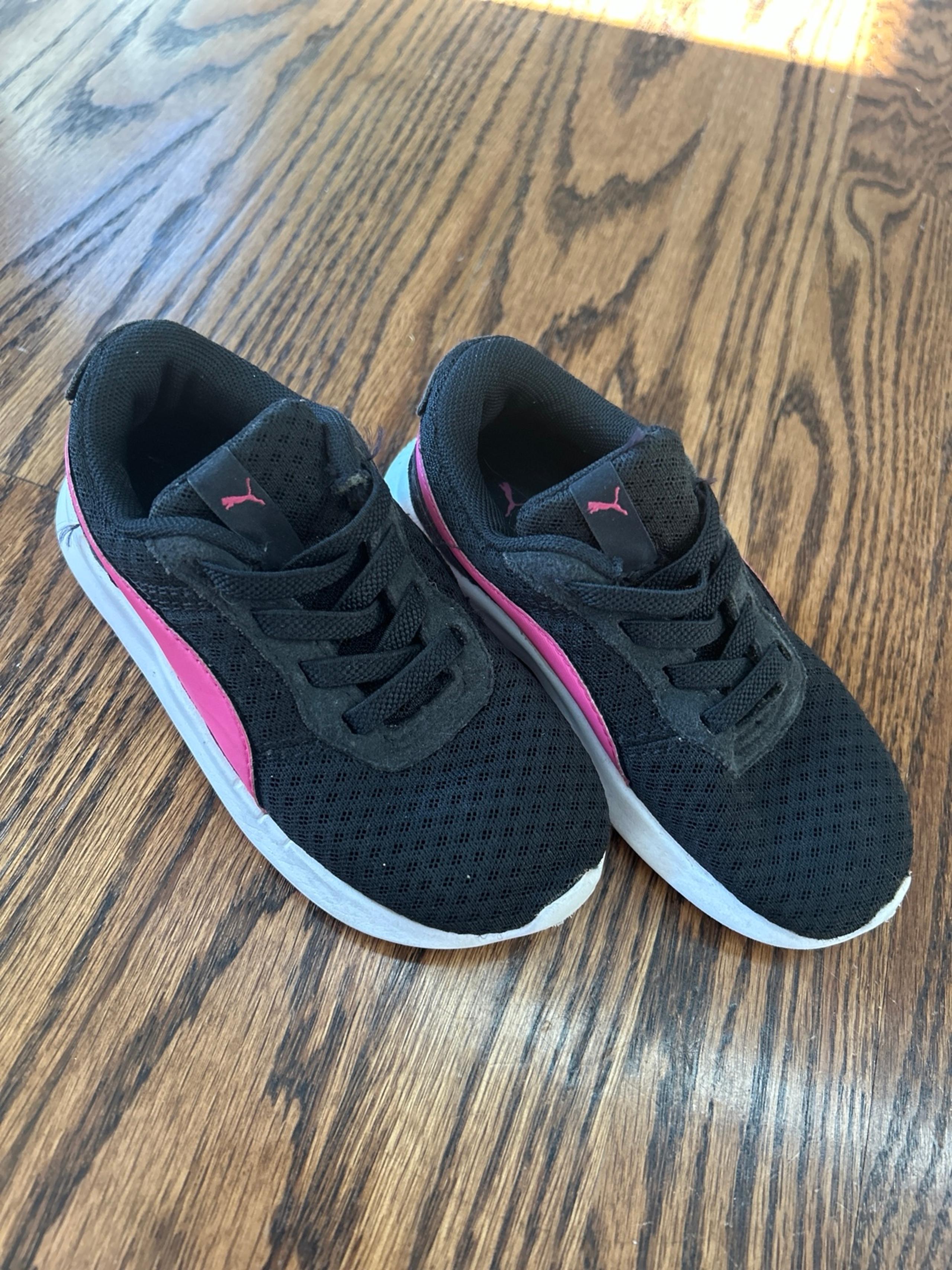 Girls puma shoes toddler size 8