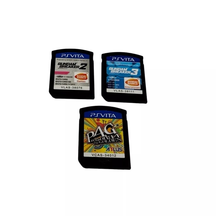 Gundam Breaker 2 &3 Persona Golden PlayStation PS Vita Asia English Version