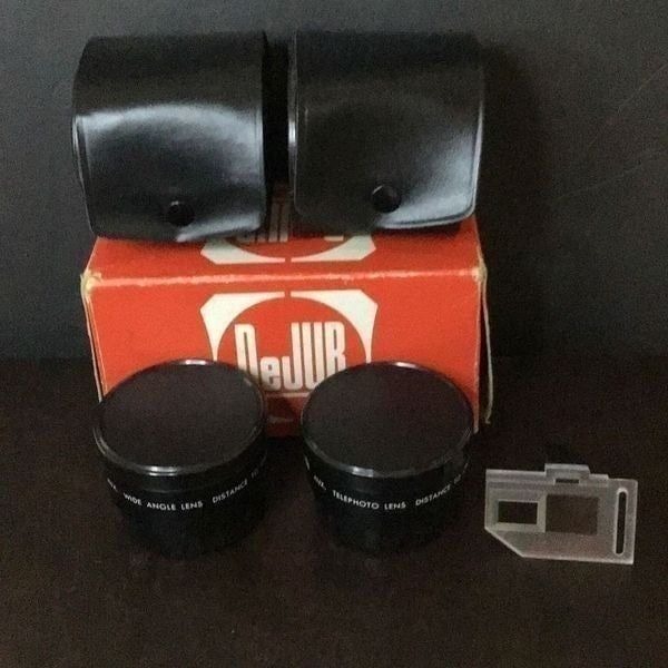 Wide angle and telle photo Camera lenses for Nikon autofocus L35AF By DEJUR