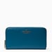 Kate Spade New York Staci Large Continental Wallet, Dark Peacock Blue