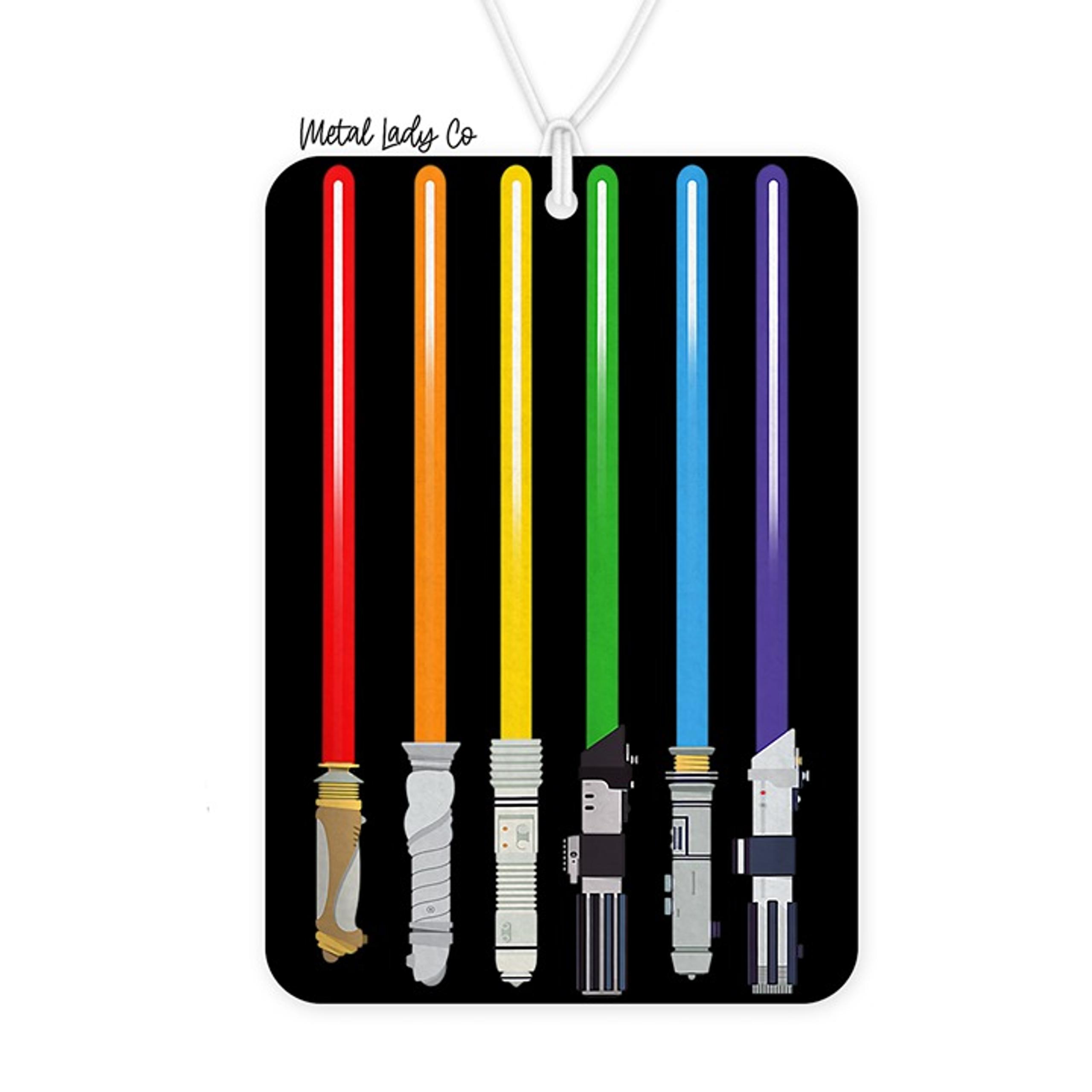 Pride star wars car air freshener