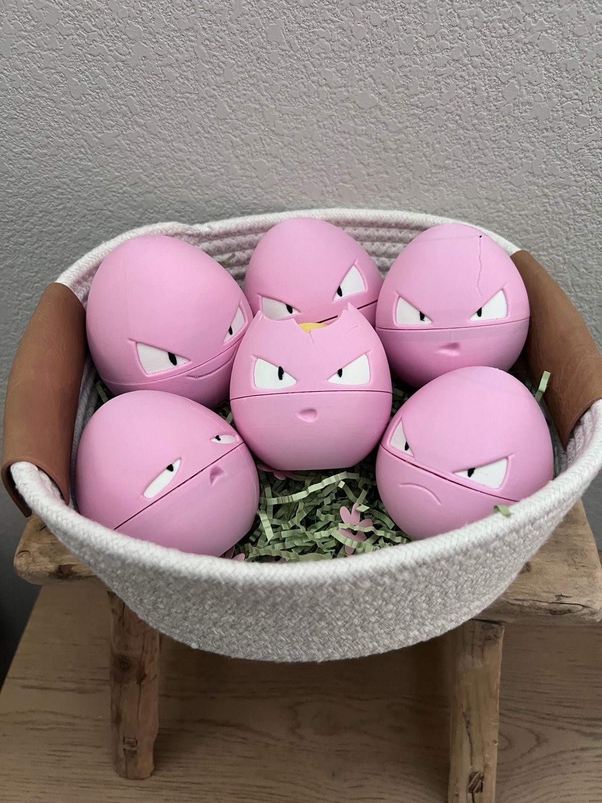 Exeggcute Pokemon Easter Eggs - 3D Printed