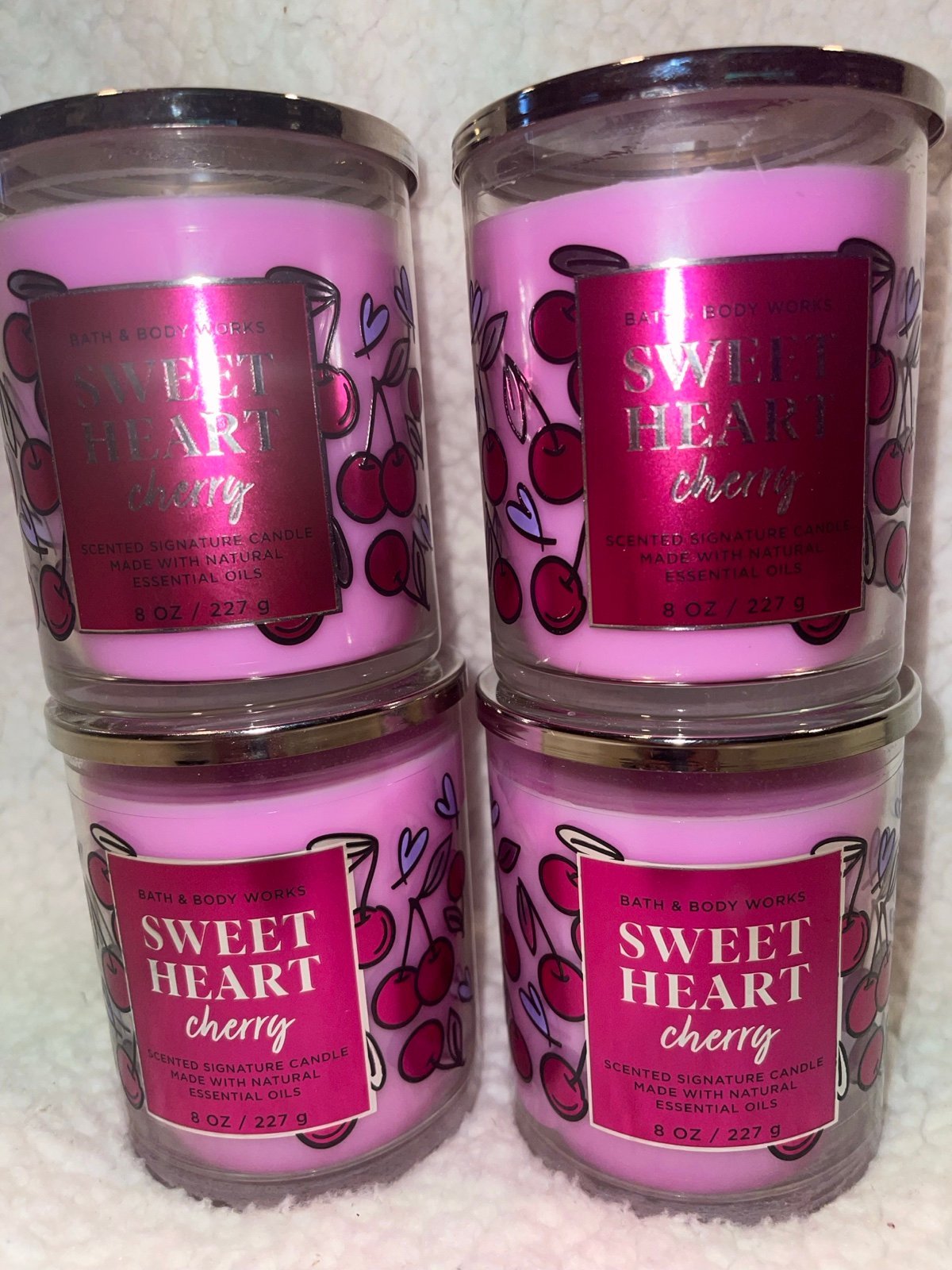 Bath and body works candles