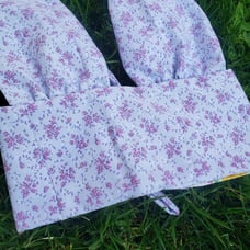 Lilac Floral Halter Top