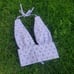 Lilac Floral Halter Top