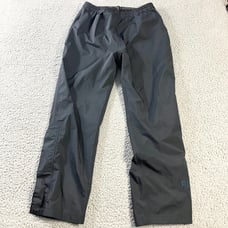 Footjoy Dryjoys Pants Mens Medium Black Golf Windbreaker Waterproof Stretch