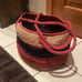 HELEN KAMINSKI AUSTRALIA MULTICOLOR RAFFIA SHOULDER PURSE BAG