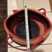 HELEN KAMINSKI AUSTRALIA MULTICOLOR RAFFIA SHOULDER PURSE BAG