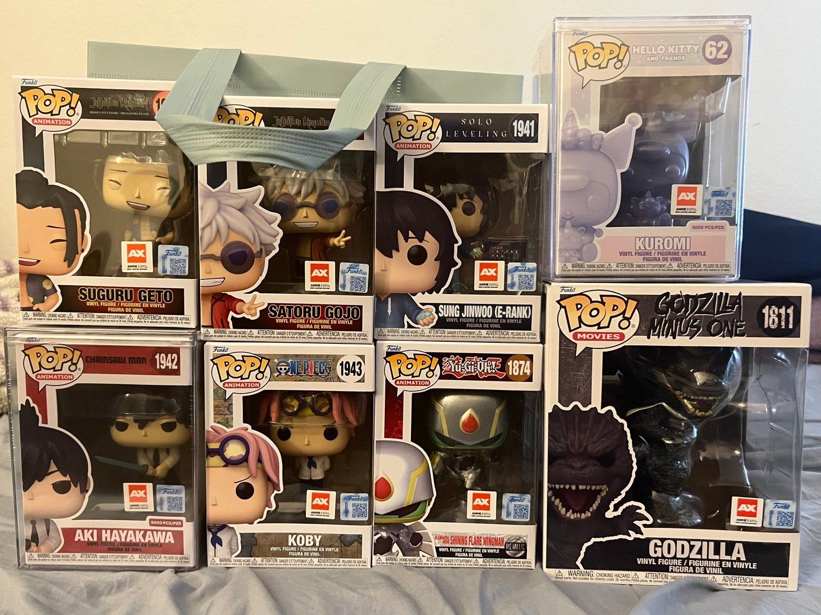 Anime Expo 2025 Convention Exclusive Funko Set of 8