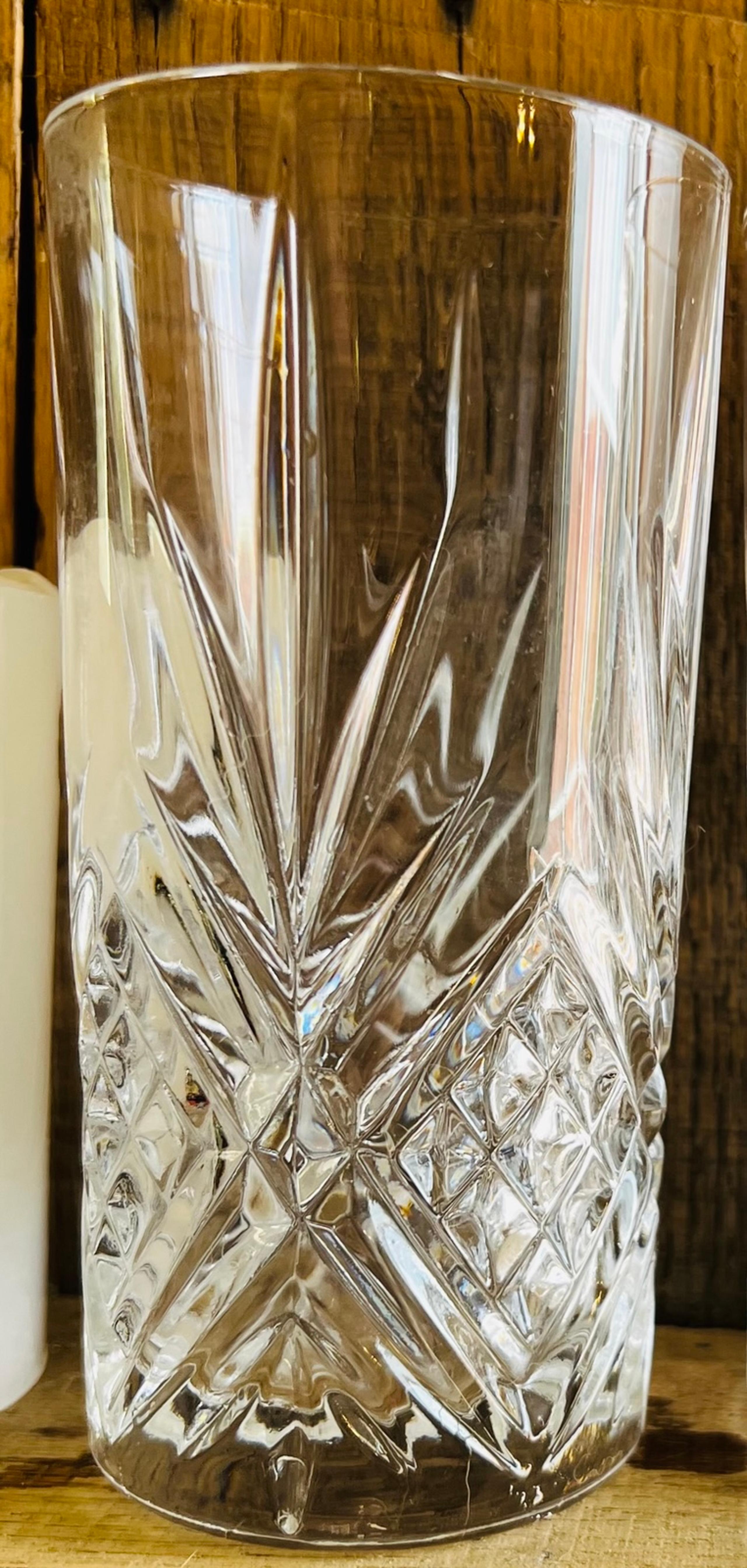 Godinger Dublin Crystal Highball Glass – Classic Cut – Single Replacement