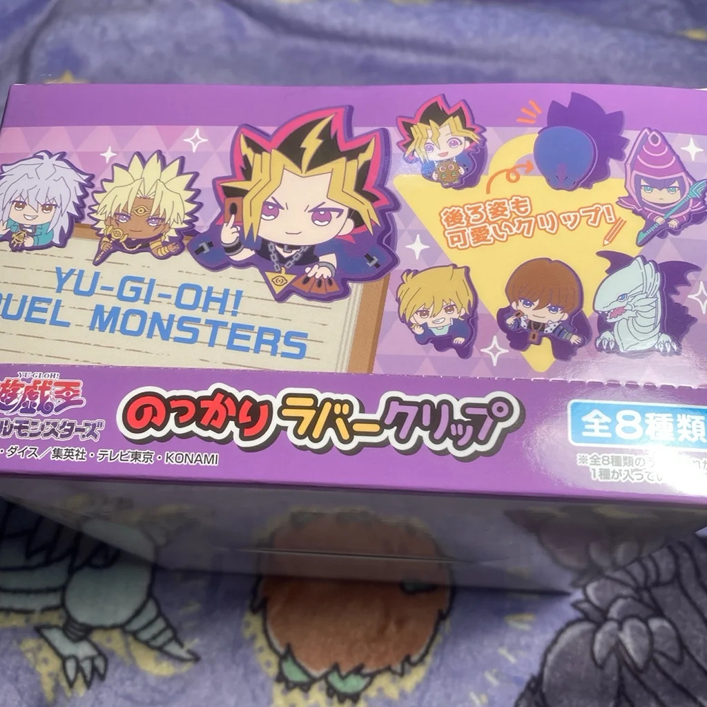 Yu-Gi-Oh! Duel Monsters Nokkari Rubber Clip 8Pack Box