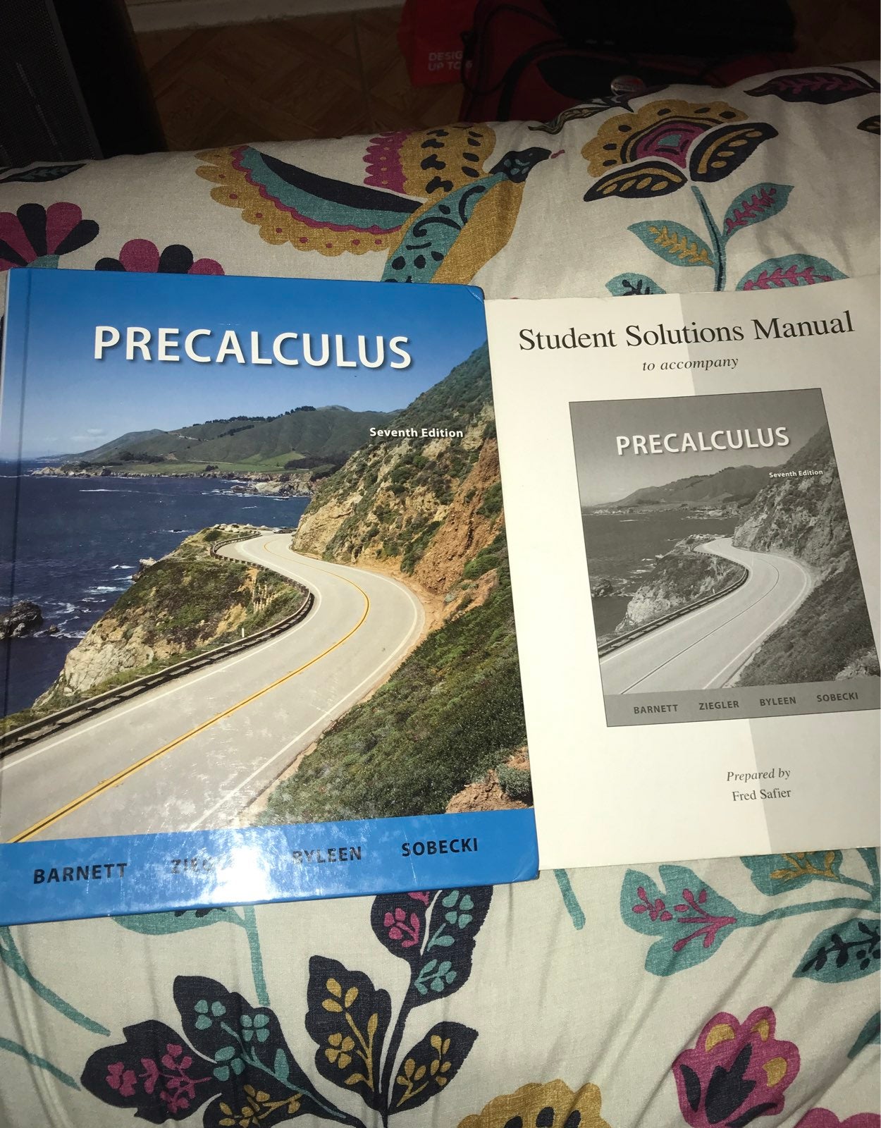 Precalculus textbook and solution manual