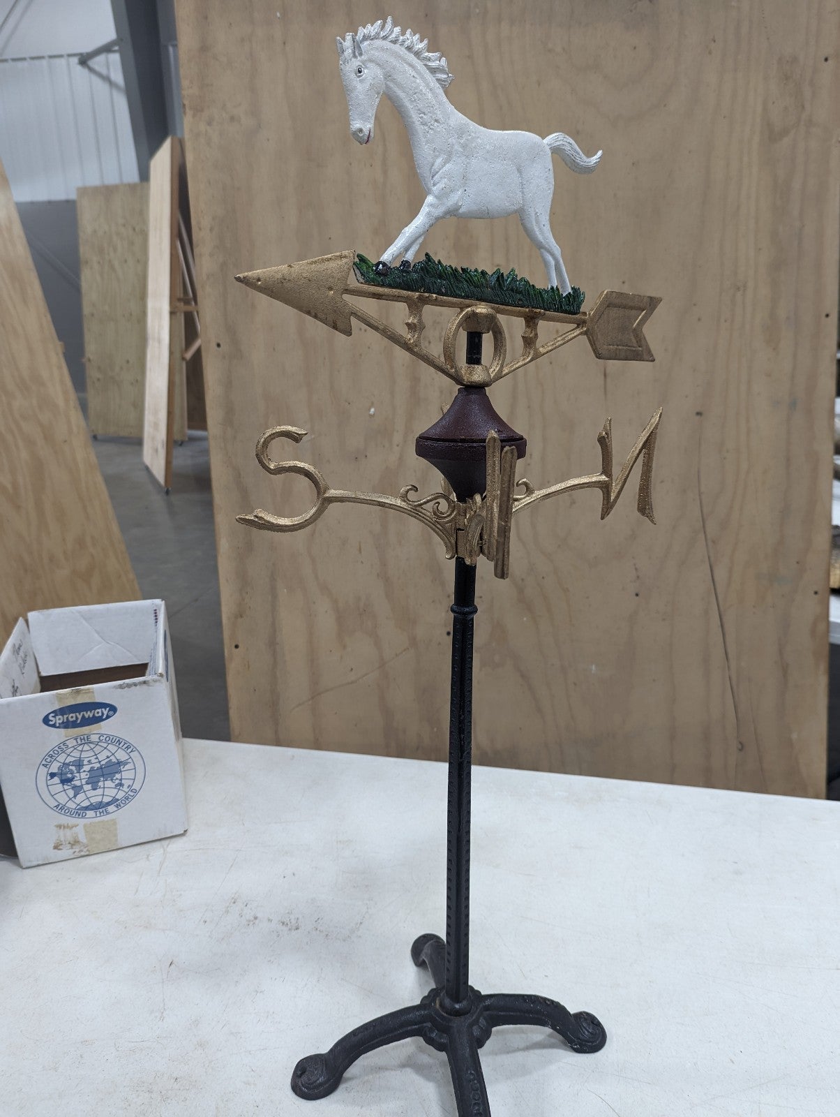Weathervane on a stand