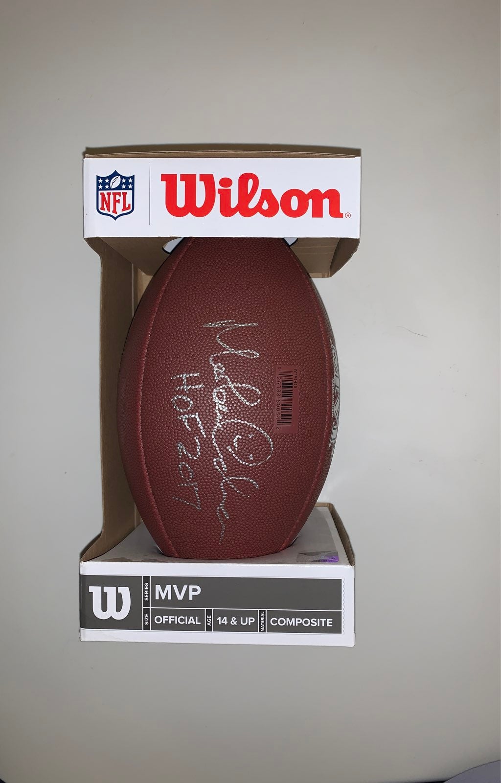 Football Morten Andersen Signed