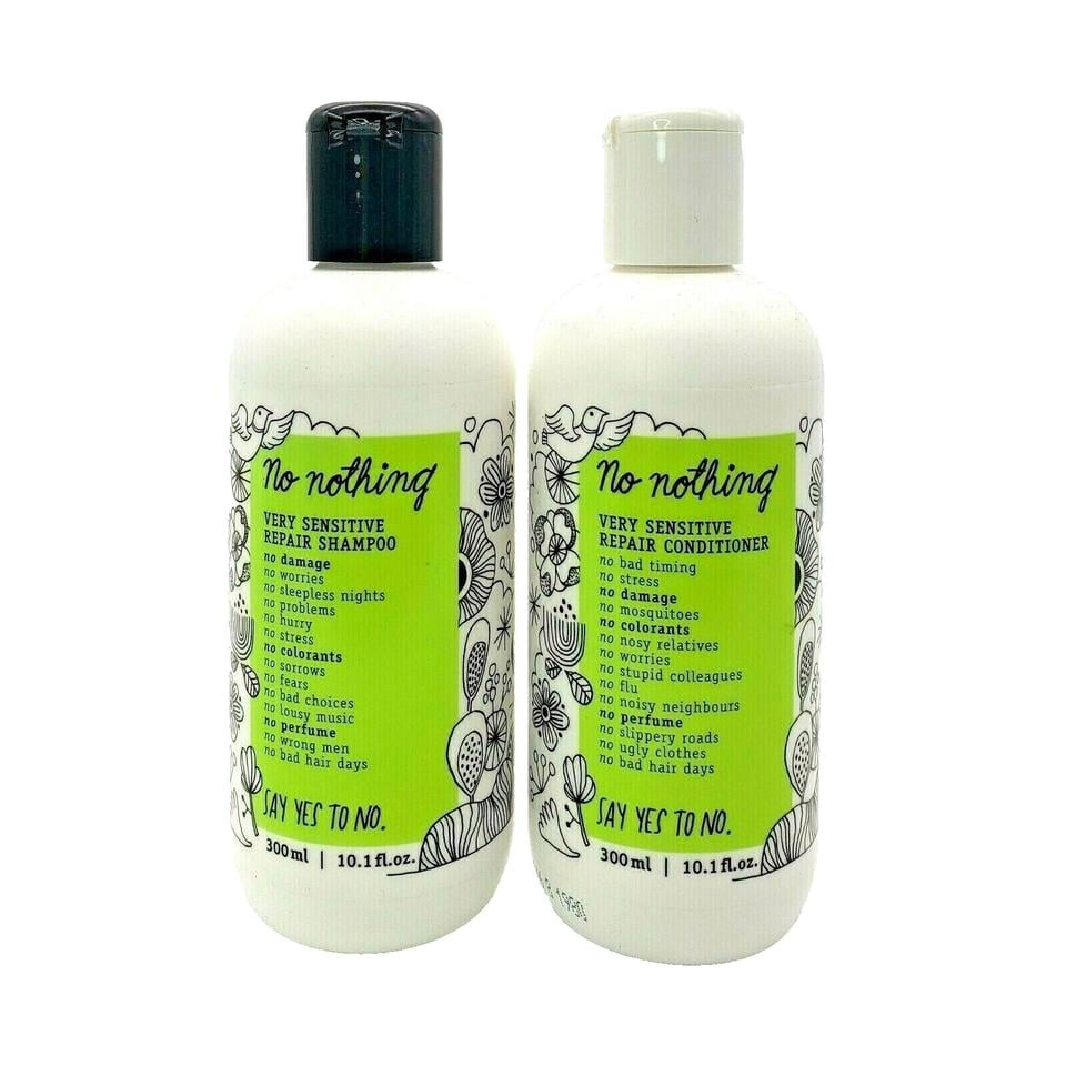 No Nothing Very Sensitive Repair Shampoo & Conditioner 10.1 oz Duo