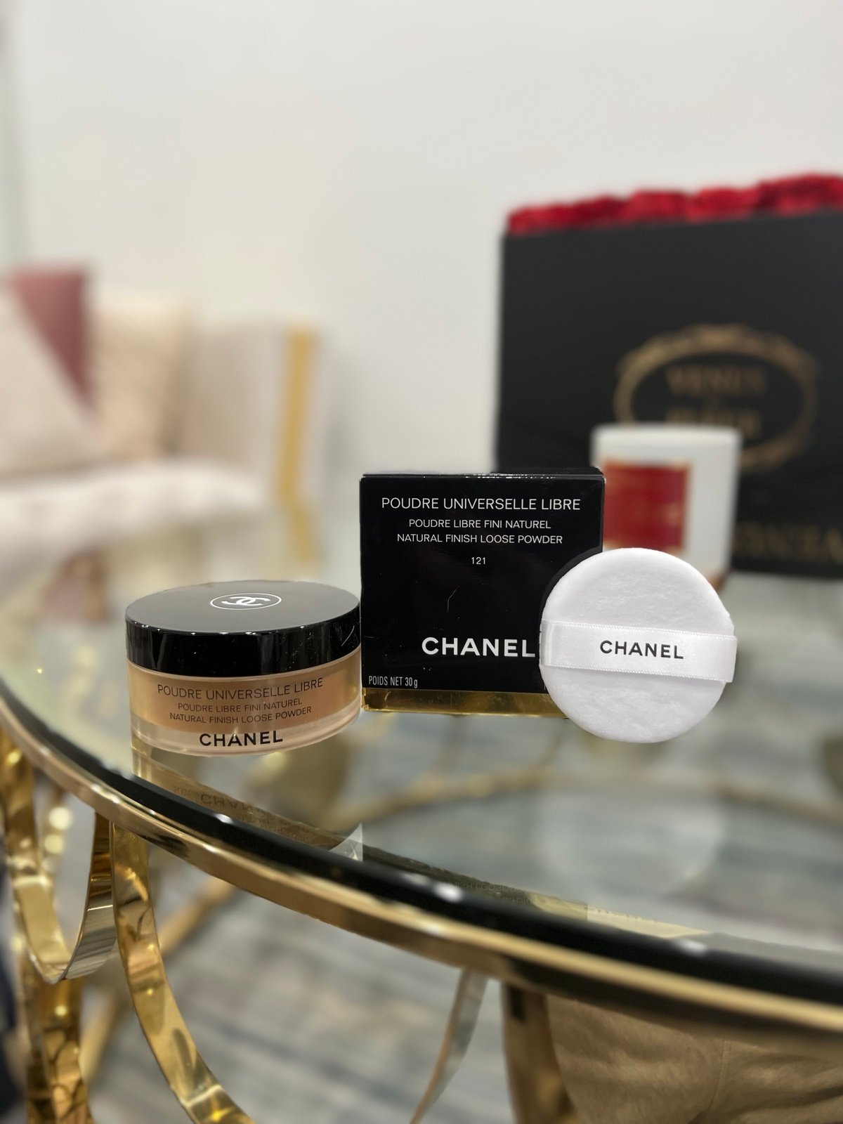 121 CHANEL POUDRE UNIVERSELLE LIBRE Natural Finish Loose Powder