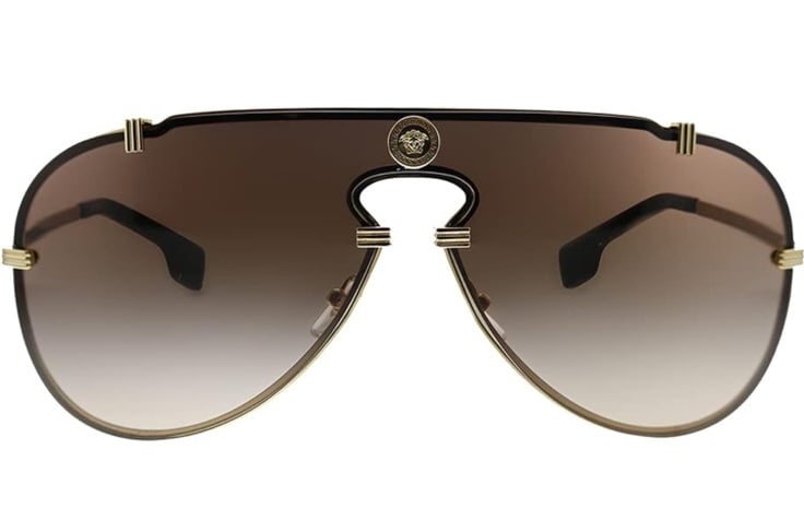 Versace VE 2243 100213 Gold Metal sunglasses excellent condition