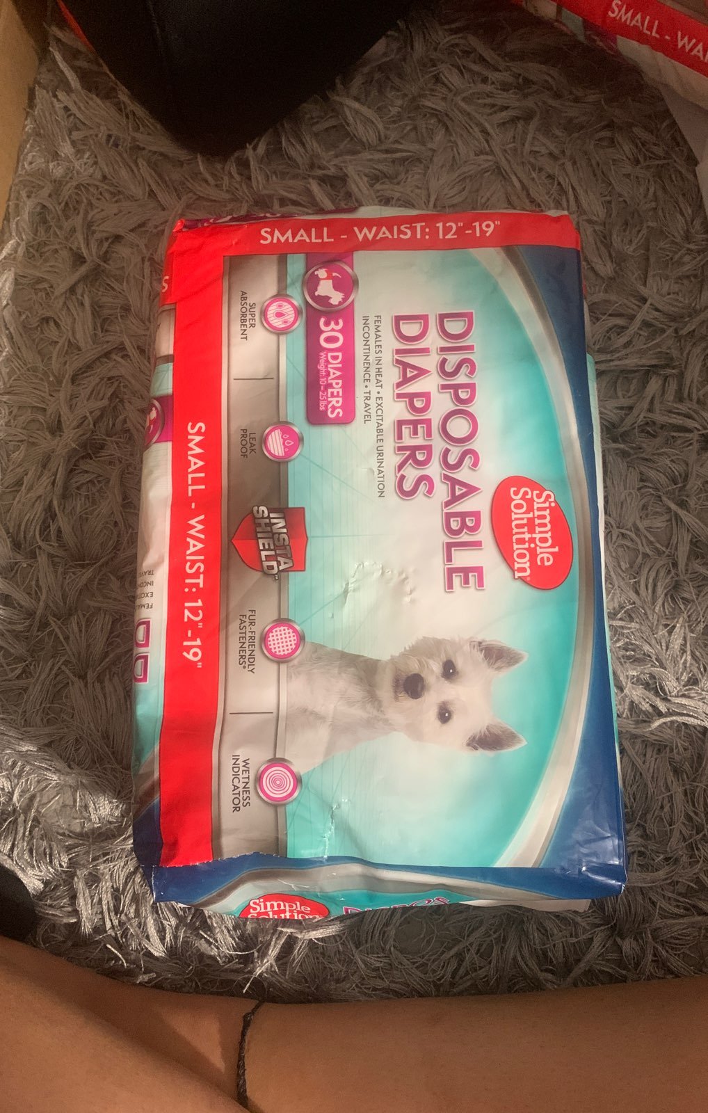 Small Dog diapers (60 diapers)