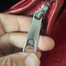 RED LEATHER LAUREN RALPH LAUREN STOCKBRIDGE CROSSBODY BAG