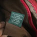 RED LEATHER LAUREN RALPH LAUREN STOCKBRIDGE CROSSBODY BAG