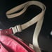 RED LEATHER LAUREN RALPH LAUREN STOCKBRIDGE CROSSBODY BAG
