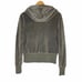 BB Dakota Teddy Bear Gray Hoodie Zip-Up Snuggly Jacket Sweater Size L