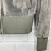 BB Dakota Teddy Bear Gray Hoodie Zip-Up Snuggly Jacket Sweater Size L
