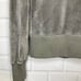 BB Dakota Teddy Bear Gray Hoodie Zip-Up Snuggly Jacket Sweater Size L