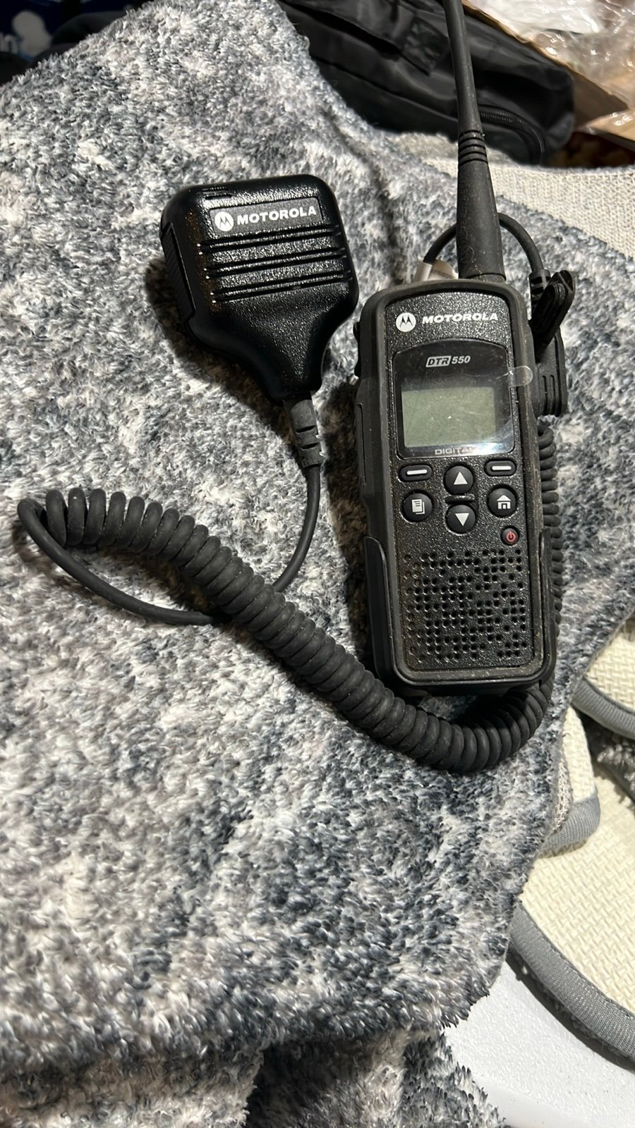 Motorola Black Digital Two-Way Radio