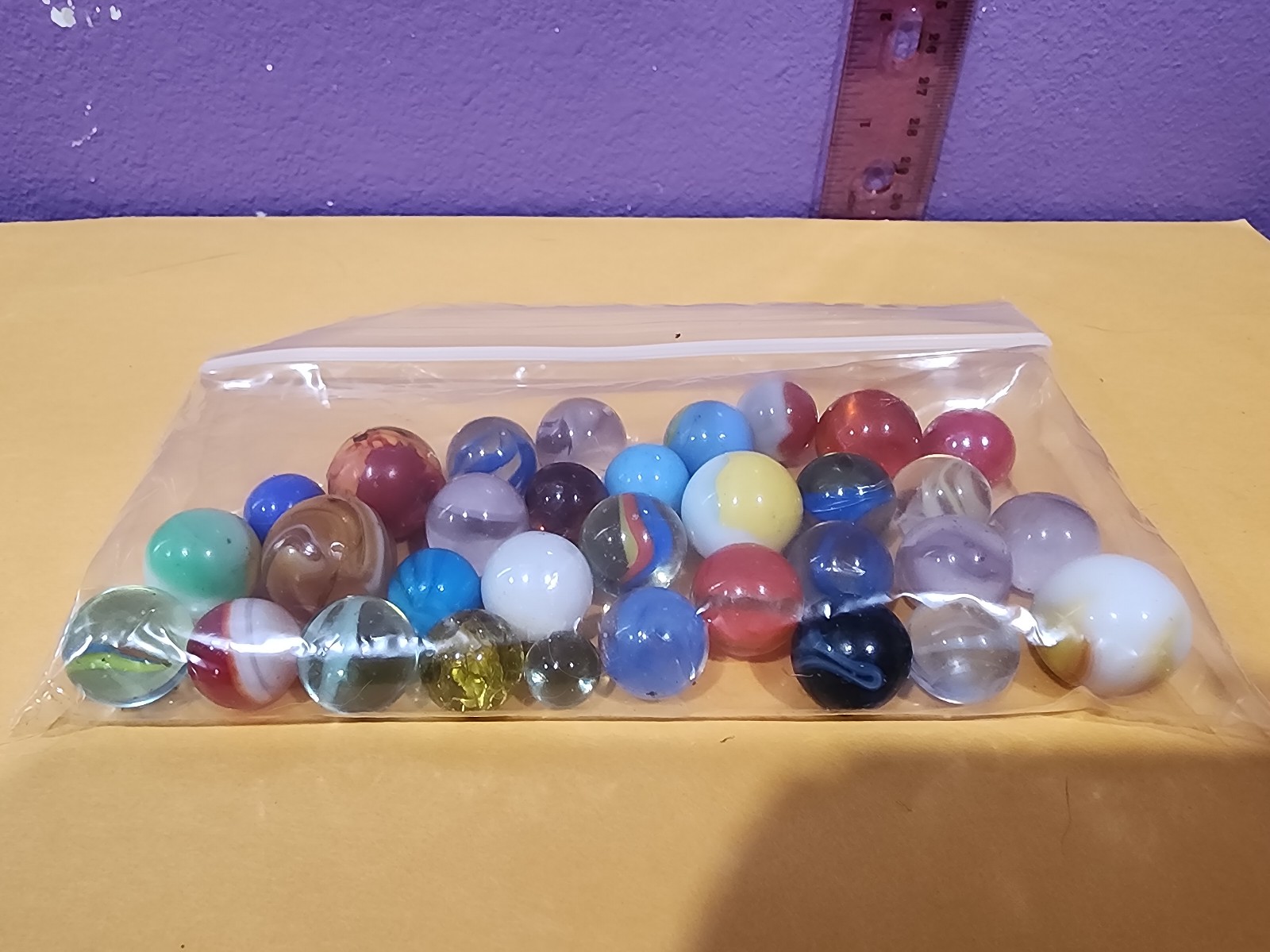 Assorted Vintage Marbles