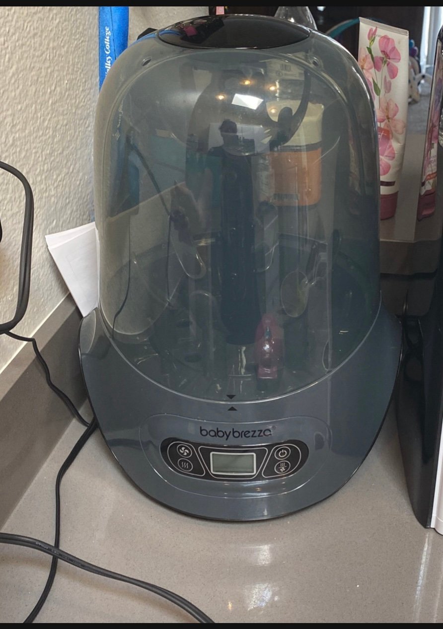 baby brezza bottle sterilizer and dryer