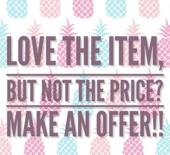 Make me an offer