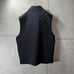 Vintage Banana Republic Lightweight Quilted Cotton Vest Full Zip