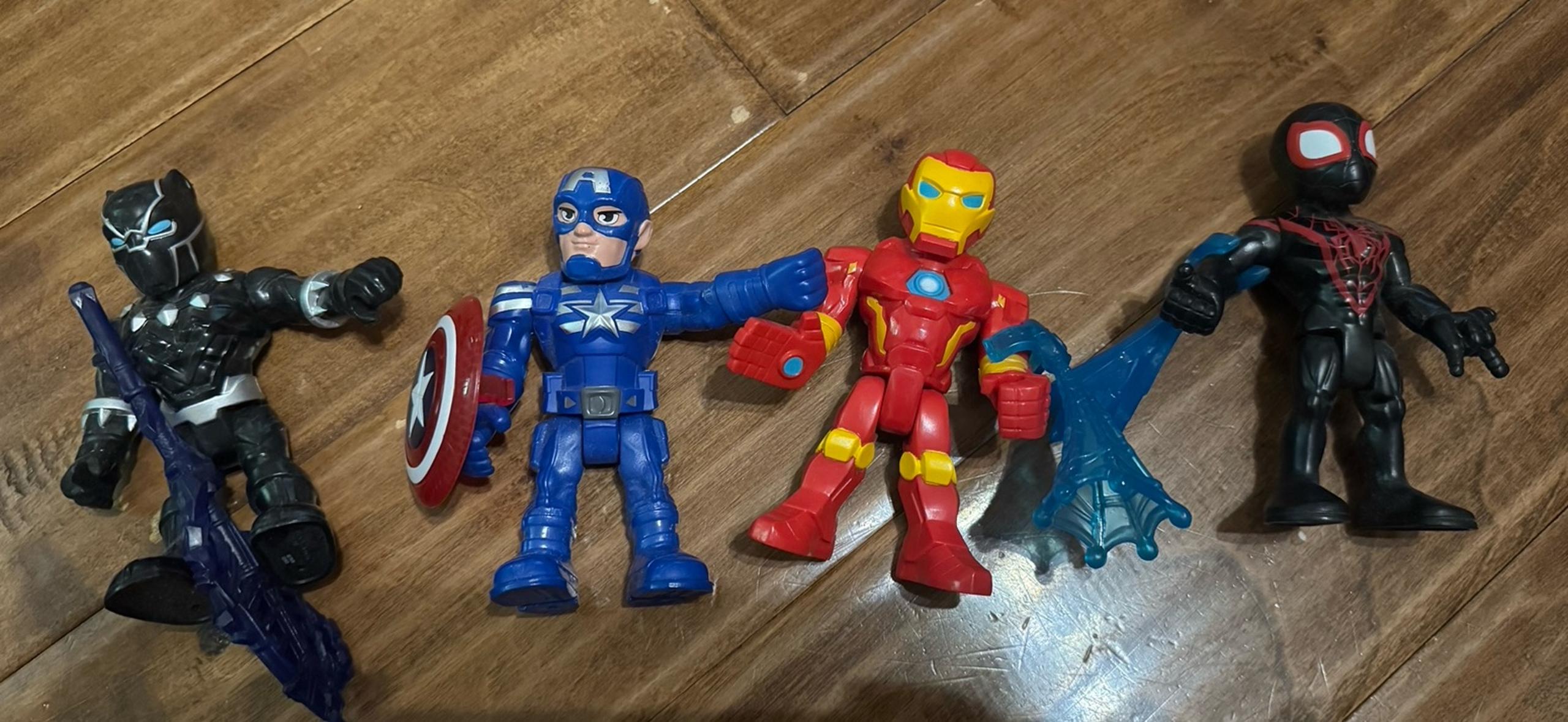 Playskool Marvel action figures