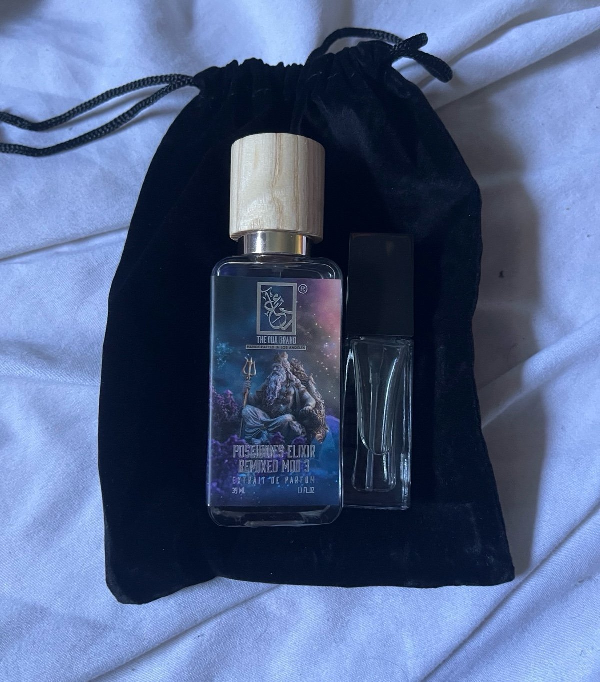 DUA POSEIDON'S ELIXIR REMIXED MOD 3 & Creed aventus cologne 4 ml