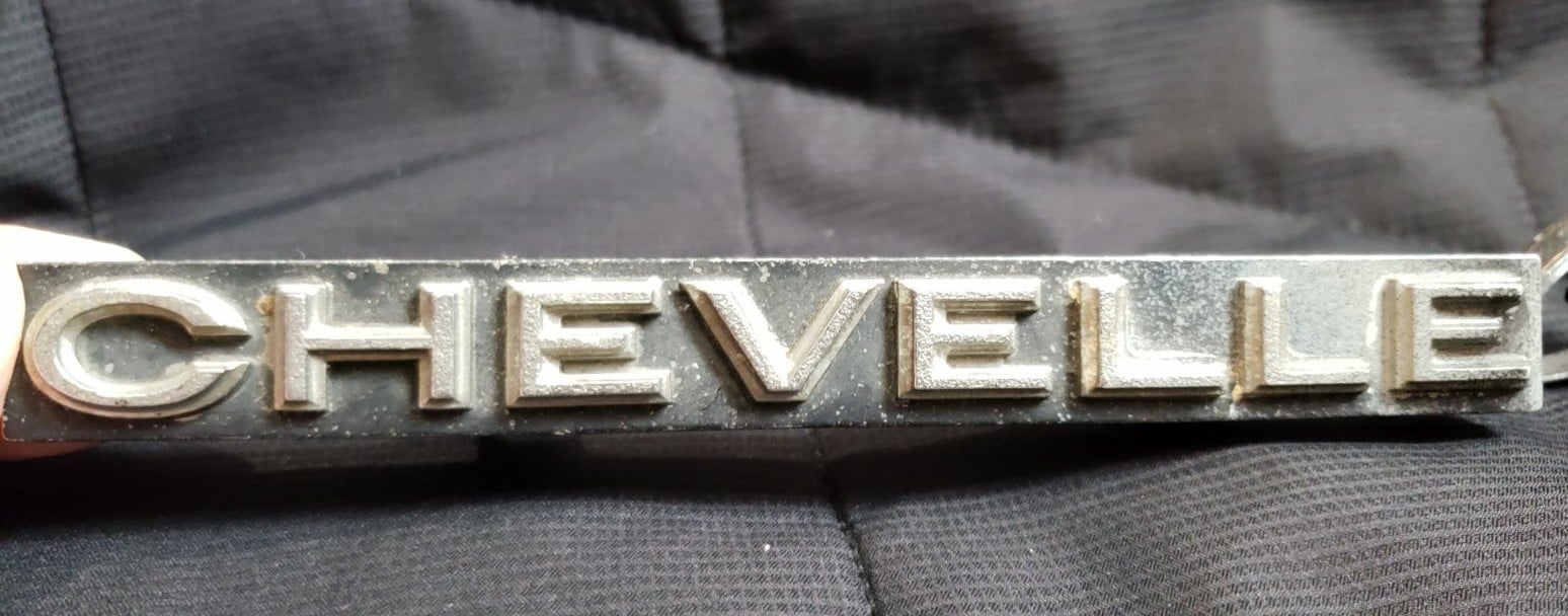 Vintage Chevelle badges
