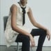 Zara Ivory Bloggers Favorite Women's Lace Dress With Bow