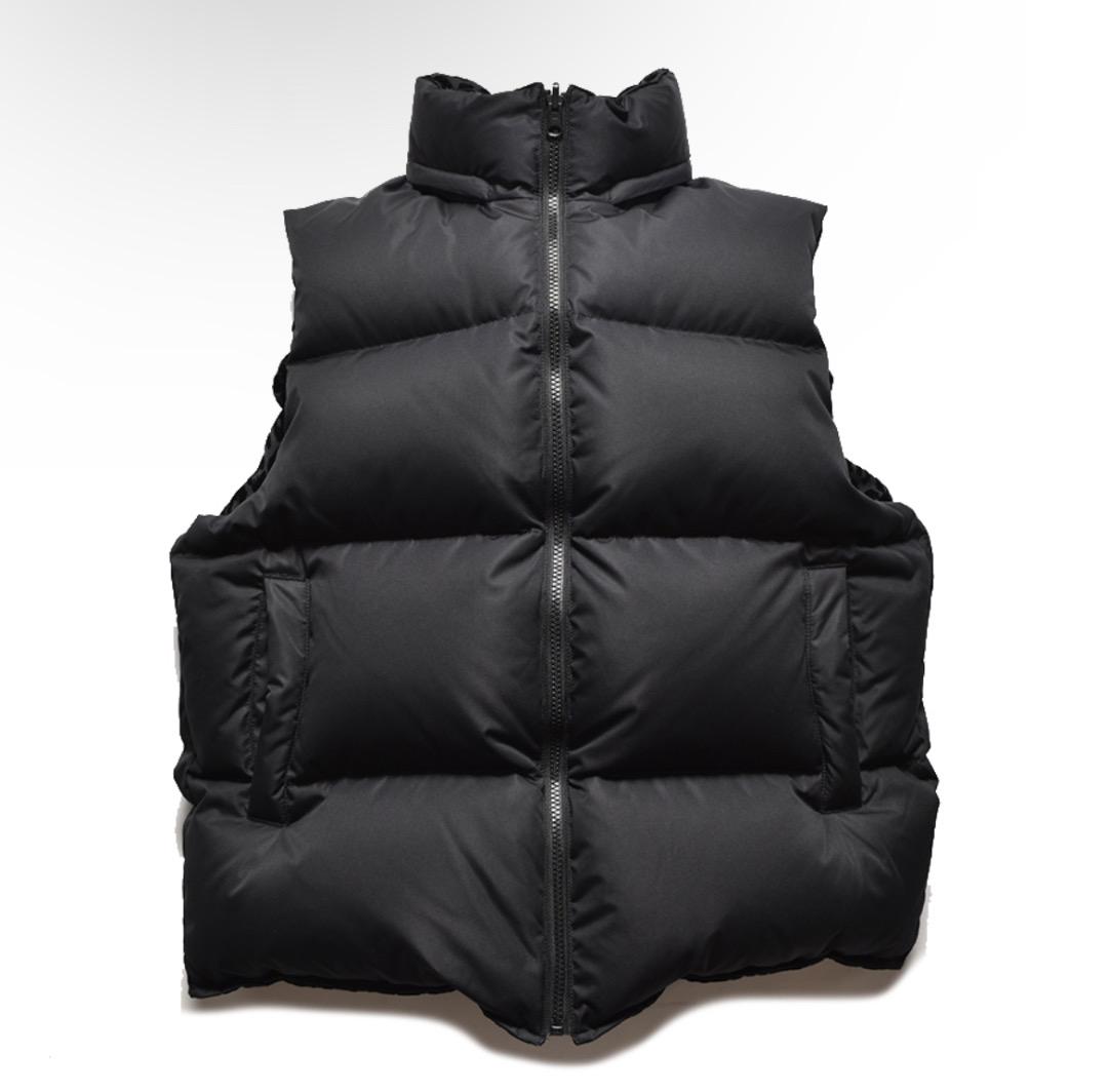 MINEDENIM B.Leopard Reversible Down Vest Vest