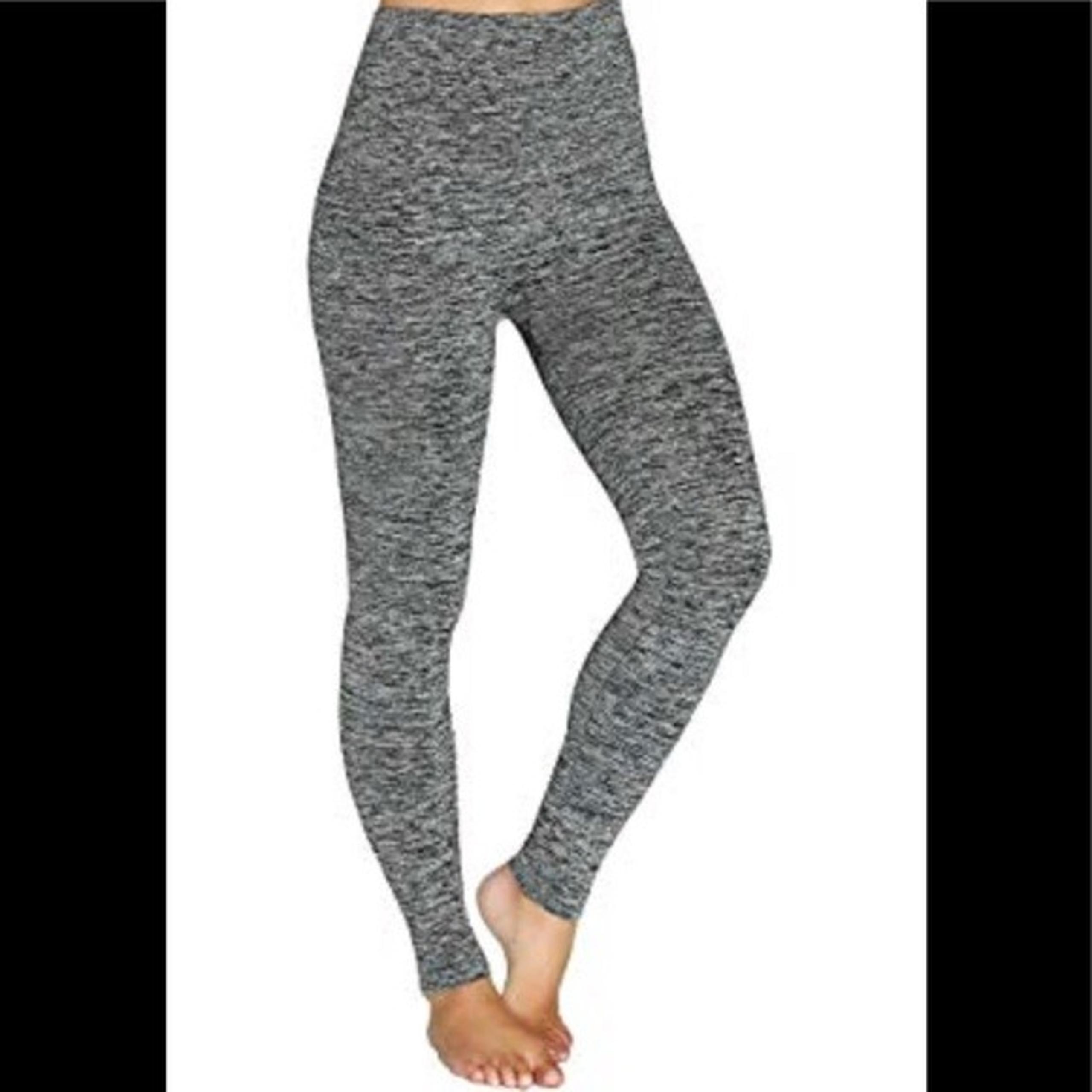 ASSETS by SPANX Size Medium Marled Shaping Leggings Space Dye Red Hot