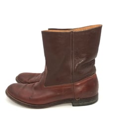Vintage Frye Mens Brown Leather Campus Boots Size 12 Western