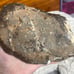 Heavy polished druzy agate