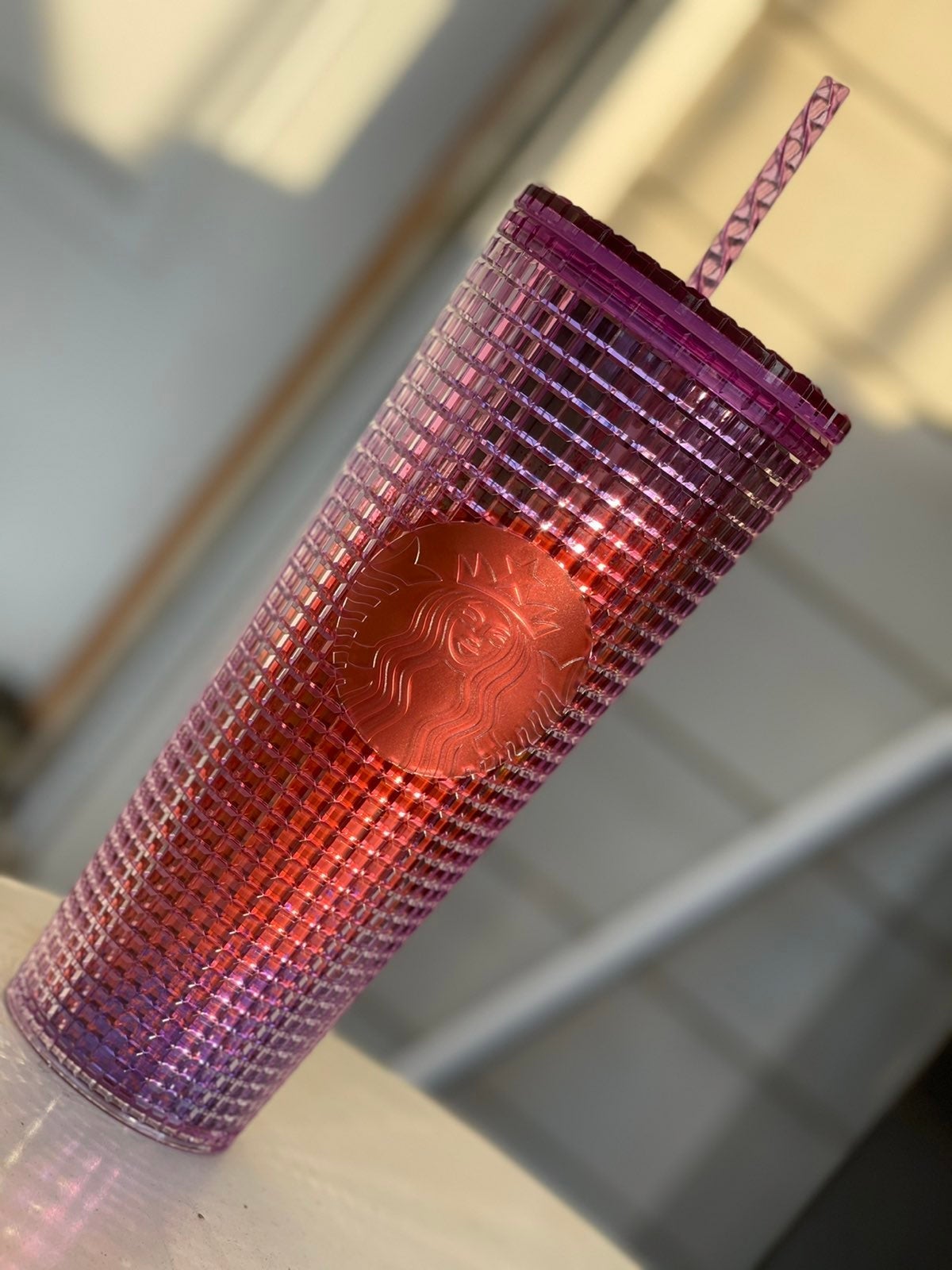 Starbucks Grid Cold Cup -shipping includ